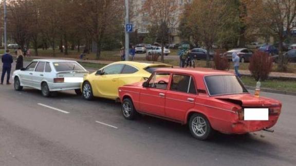 В Ставрополе по вине лихача на «шестерке» произошло тройное ДТП