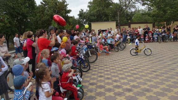В Лермонтове состоялся велопробег среди воспитанников детских садов