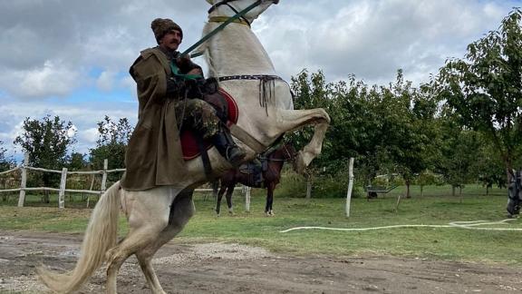 Казаки Ставрополья совершили конный поход в память об отважных земляках