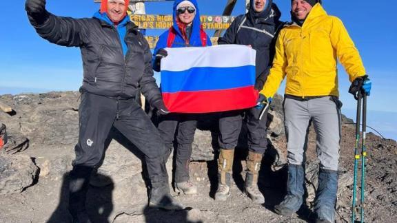 Житель Кисловодска покорил гору Килиманджаро