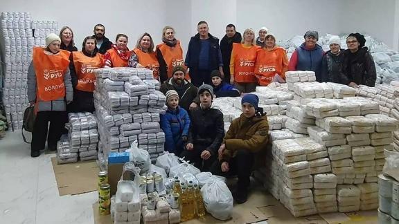 Союз православных женщин Ставрополья помогает нуждающимся семьям продуктами