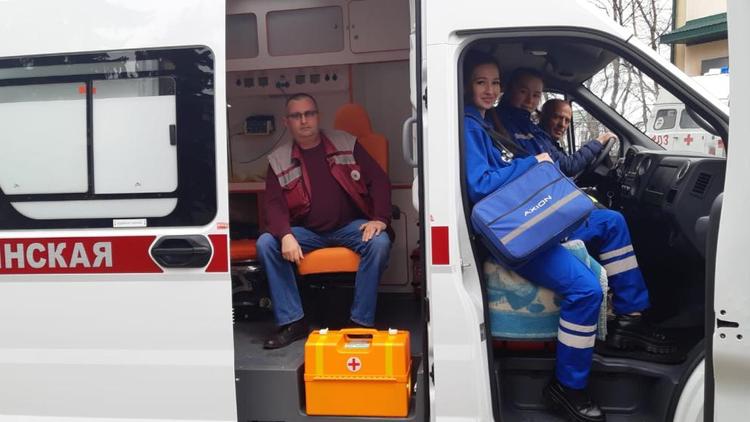 Новый автомобиль скорой помощи поступил в больницу Железноводска