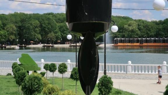 В Железноводске установили трёхметровый тюльпан с секретом