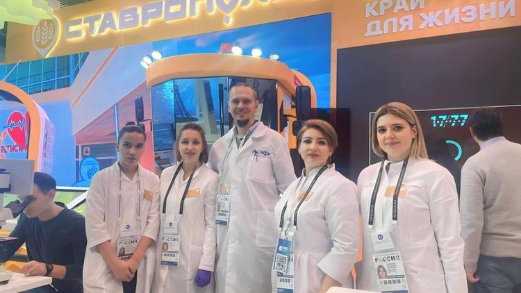 СКФУ представил достижения ставропольской медицины на выставке «Россия»