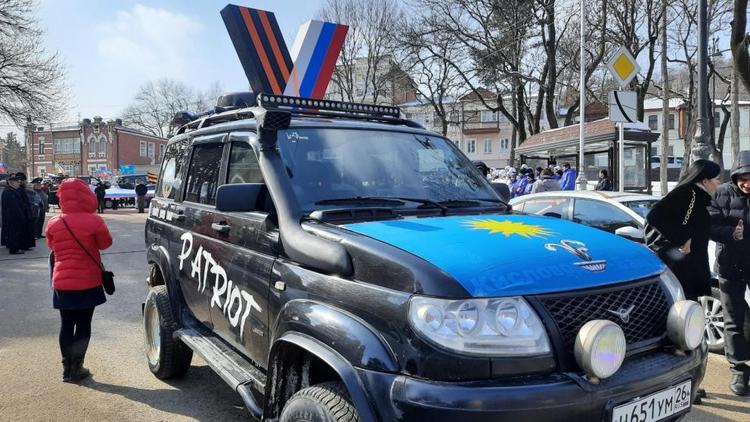 Патриотическая акция «KM«V» – «Za» Победу» проходит на Ставрополье