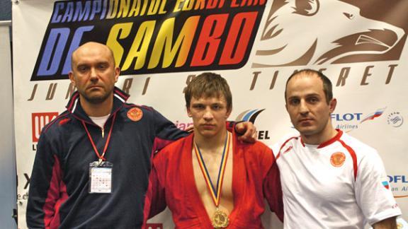 Григорий Одинцов из Георгиевска стал чемпионом Европы по самбо среди молодежи
