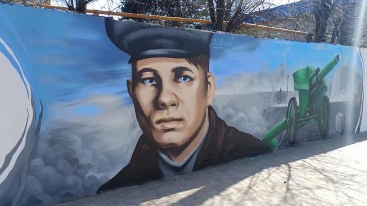 Граффити к 9 мая завершили в Ставрополе