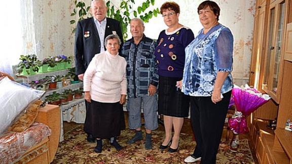 60 лет идут вместе по жизни вместе супруги Кудиновы из Кочубеевского района
