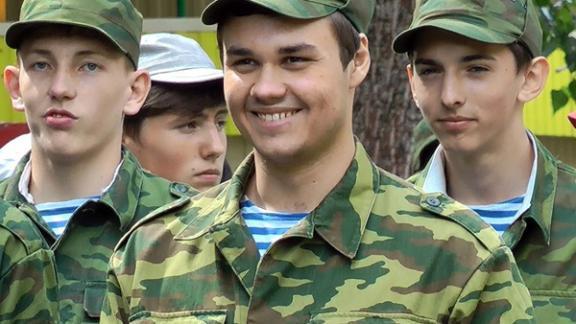 В Шпаковском районе прошли военизированные сборы учеников школ