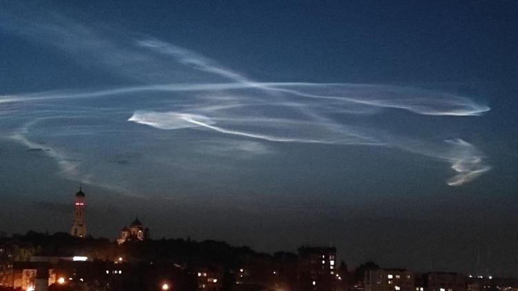 Жителей Ставрополя удивили необычные облака