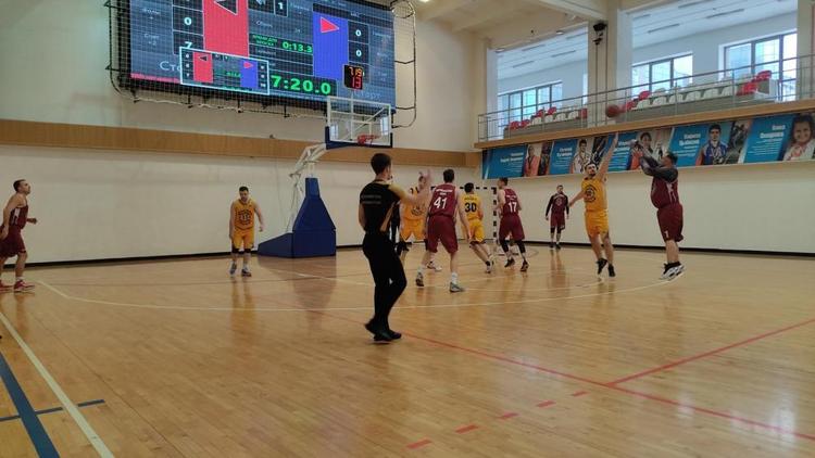 Ставропольские баскетболисты провели матчи очередного тура чемпионата края