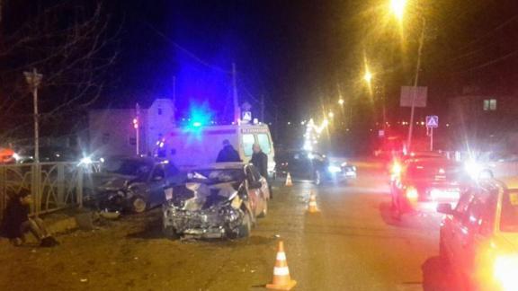 В Ставрополе в столкновении «десятки» с «Приорой» пострадали оба водителя