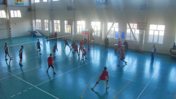 Соревнования по волейболу спартакиады школьников прошли в селе Александровском