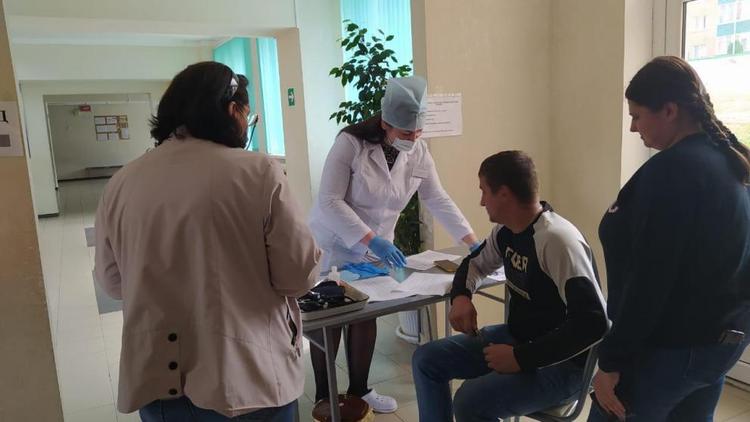Пункты вакцинации работают на избирательных участках в Предгорном округе Ставрополья