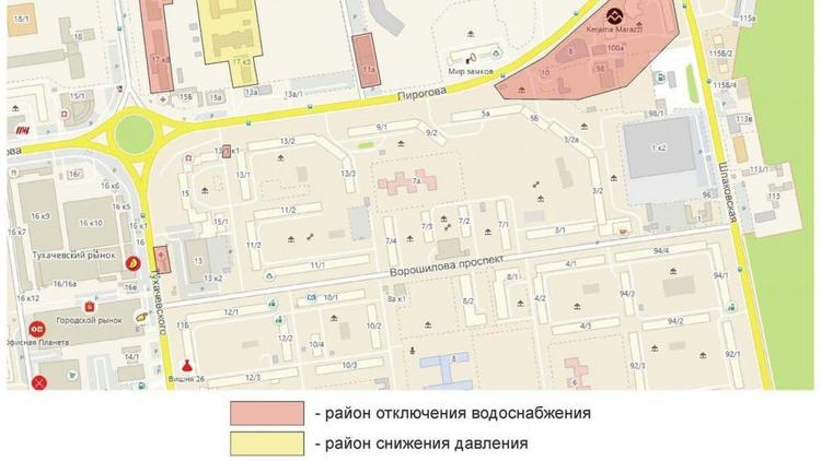 26 сентября несколько улиц Ставрополя останутся без воды
