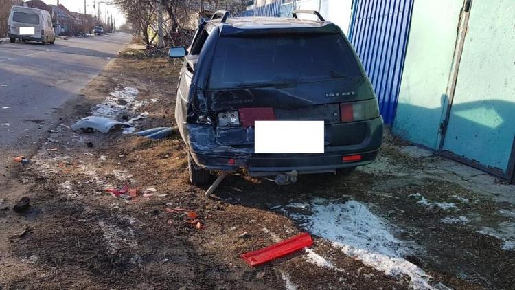 Ставрополец попал в больницу после тройной аварии в Михайловске