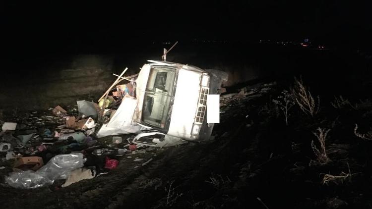 Два пассажира грузовой «ГАЗели» пострадали в аварии на Ставрополье