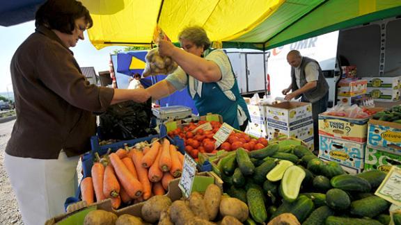 Овощная корзина в Ставропольском крае дешевеет