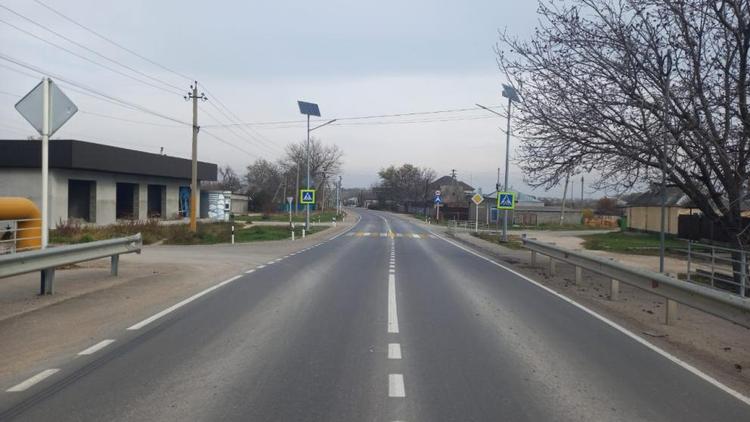 Участок дороги Минеральные Воды – Суворовская отремонтировали на Ставрополье