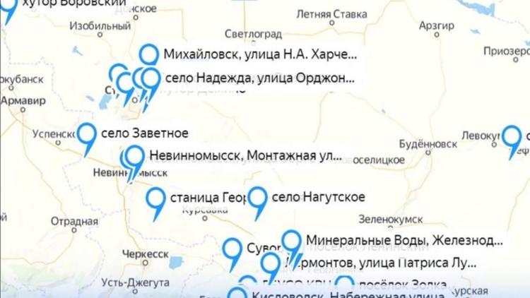 На Ставрополье по поручению губернатора разработали интерактивную карту строительства дорожных объектов