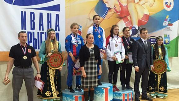 «Серебро» турнира по вольной борьбе ставропольчанка Кристина Михнева привезла из Башкирии
