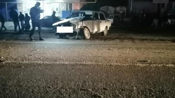 Водитель легковушки погиб в ДТП в селе Стародубском на Ставрополье