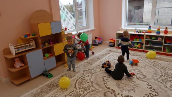 Детсад в железноводском посёлке Капельница принял первых воспитанников