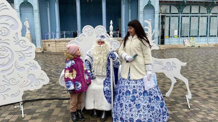 Встретиться с Южным Дедом Морозом можно в Железноводске до 7 января