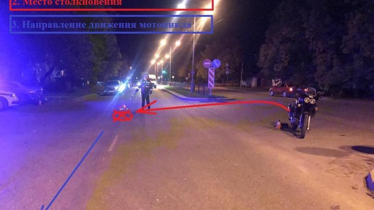 Мотоциклист получил травмы в ДТП с иномаркой в Железноводске