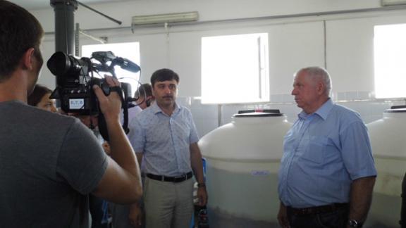 Очистные сооружения Казьминского группового водопровода запущены в опытную эксплуатацию
