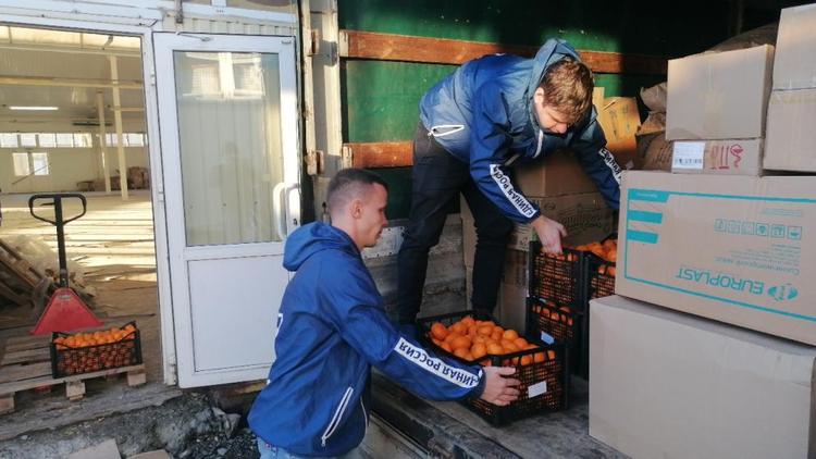Из Ставрополя в Белгородскую область отправлена очередная машина гуманитарного груза