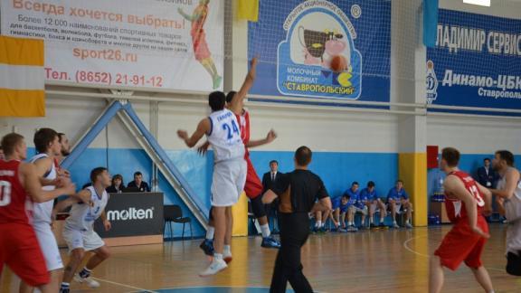 Баскетболисты ставропольского «Динамо» в Тамбове один раз выиграли и дважды уступили