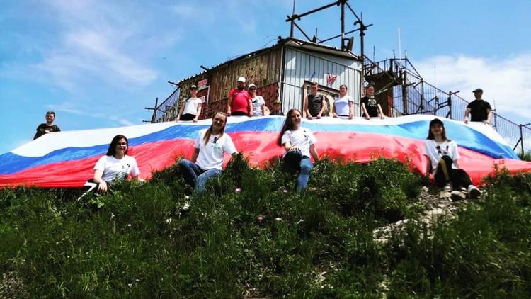 Ставрополье присоединилось к флешмобу «Флаги России»