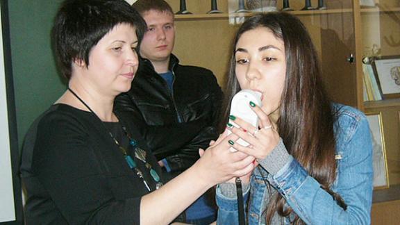 О вреде курения ставропольские специалисты говорили со студентами в Ставрополе
