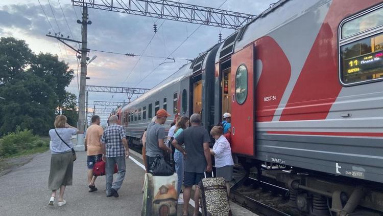 Стоимость билетов на поезд до Кисловодска летом не повысится
