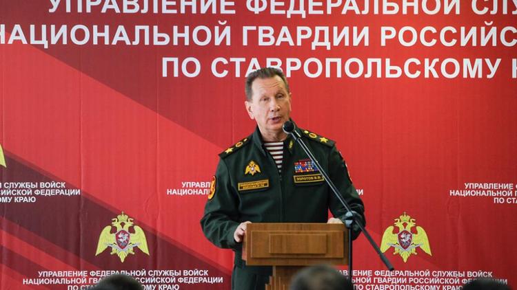 Директор Росгвардии генерал армии Виктор Золотов приехал в Ставрополь