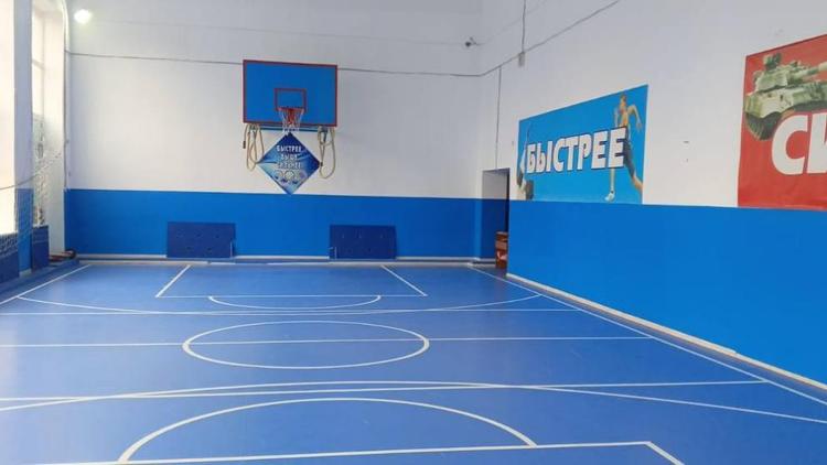В Кировском округе Ставрополья отремонтировали четыре школьных спортзала 