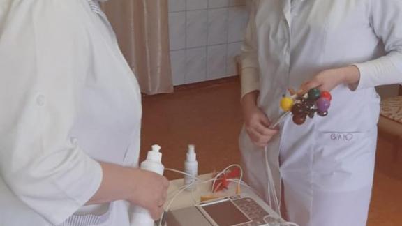 В Ипатовском округе Ставрополья в краевой туберкулезной больнице появился новый электрокардиограф