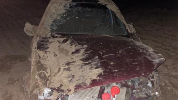 В Нефтекумском округе перевернулся автомобиль: 1 человек пострадал