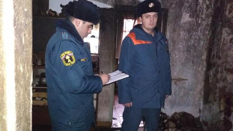 В Ставропольском крае на элеваторе горел бункер с кукурузой