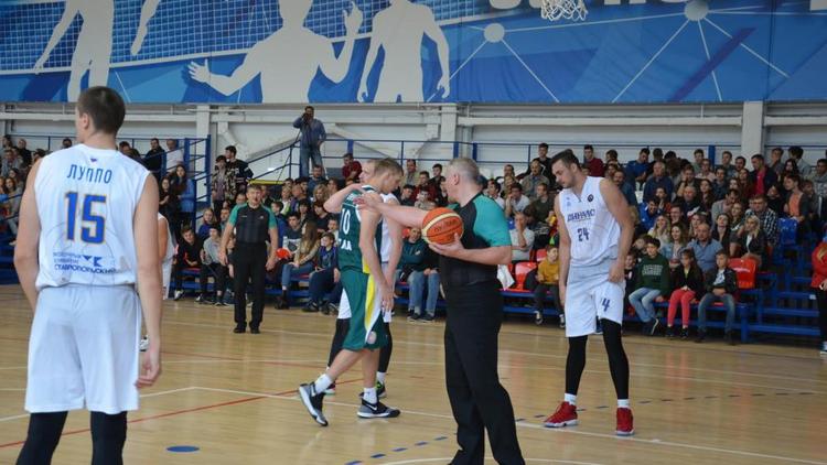 Ставропольские динамовцы поделили очки с барнаульскими баскетболистами