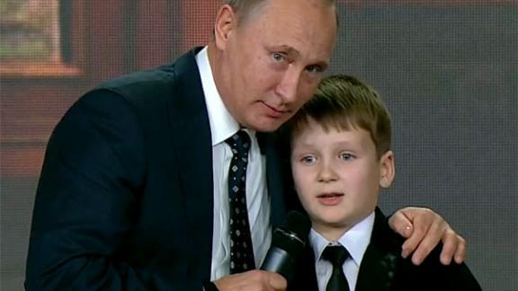Ставропольский школьник и президент Путин обсудили границы России