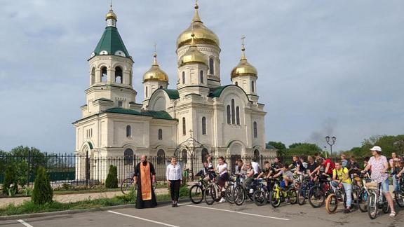 В селе Александровском посвятили велопробег 800-летию святого князя Александра Невского