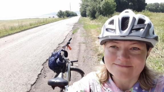 Ставропольской велосипедистке пришлось свернуть экспедицию во Владивосток