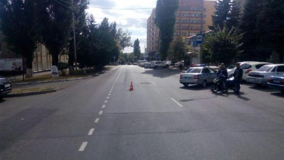Водитель скутера в Ставрополе внезапно потерял контроль над управлением