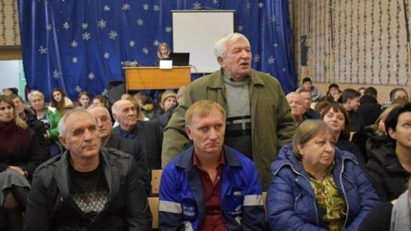 В Андроповском районе Ставрополья продолжаются отчетные встречи главы с населением