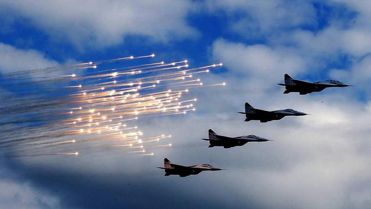 Военная авиация покажет высший пилотаж над Ставрополем в День города