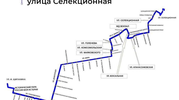 Три новых маршрута будут запущены в Ставрополе с 1 января