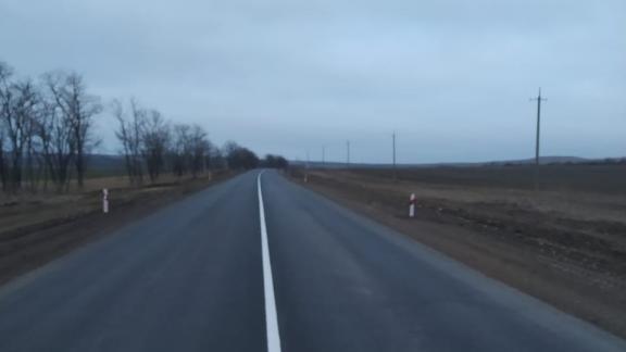 На Ставрополье обновили более 11 км дороги Рыздвяный – Казинка