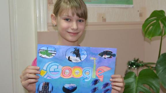 Софья Шамалова из Невинномысска приняла участие в конкурсе «Дудл для Google-2016»
